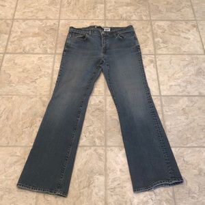 Gap Low Rise Boot Cut Stretch Size 12R